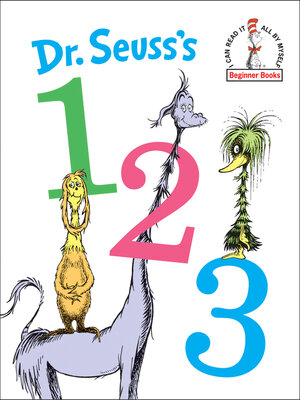 cover image of Dr. Seuss's 1 2 3